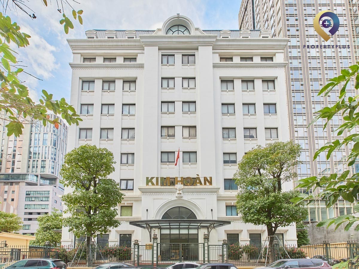 Toà nhà Kim Hoàn với kiến trúc hiện đại và sang trọng tại Quận Cầu Giấy, Hà Nội - hình ảnh từ Property Plus